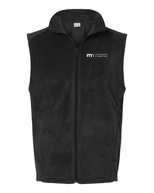 Columbia Men's Steens Mountain Vest - Black with MNIT logo